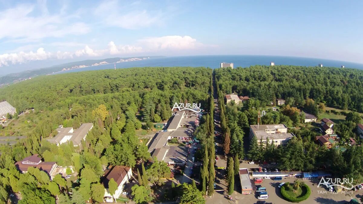 Пицундская больница ул гицба 2 фото Аэрофотосъёмка Пицунды и района