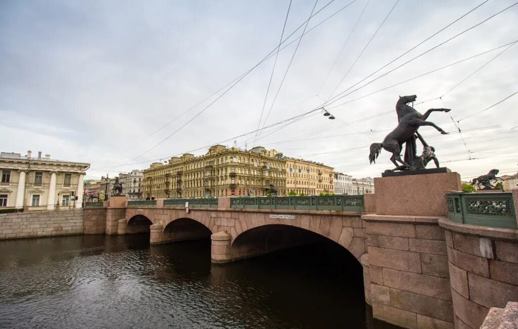 Питер аничков мост фото Киногеничный гранит. Образ Санкт-Петербурга в современном кино