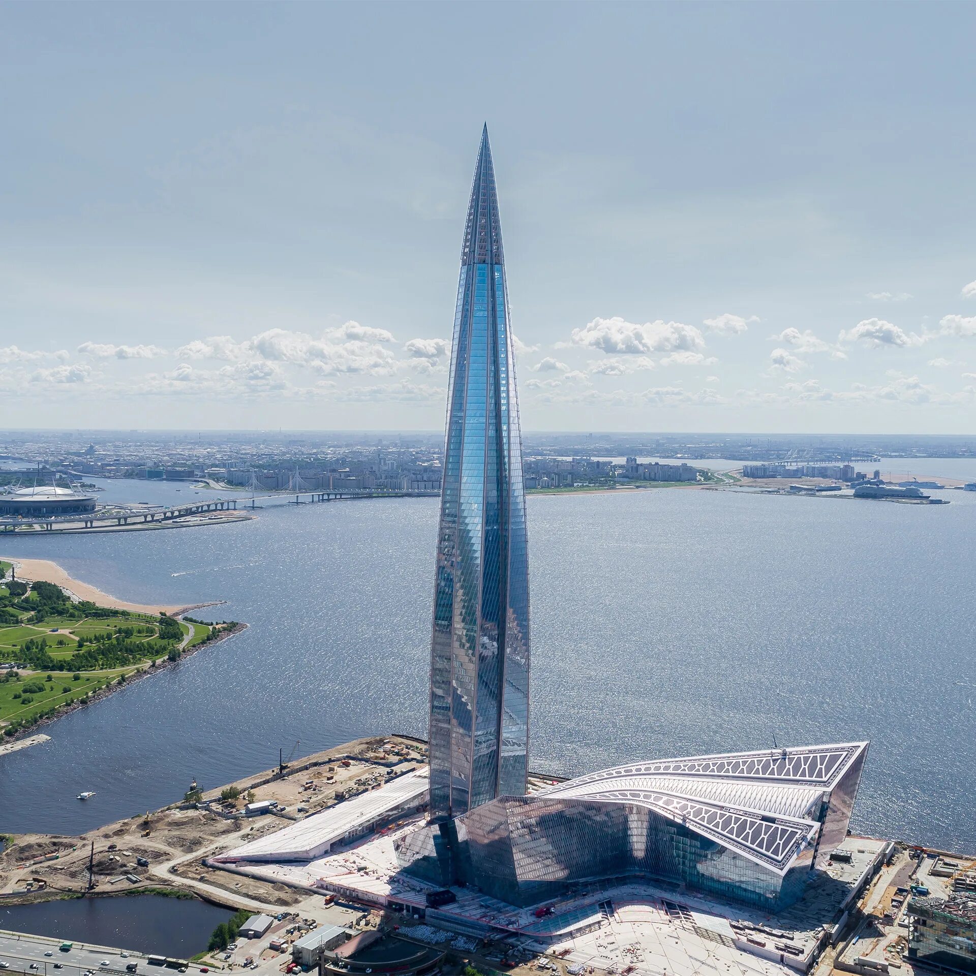 Питер башня газпрома фото Gallery of Europe's Tallest Tower Wins Emporis Skyscraper of the Year - 1