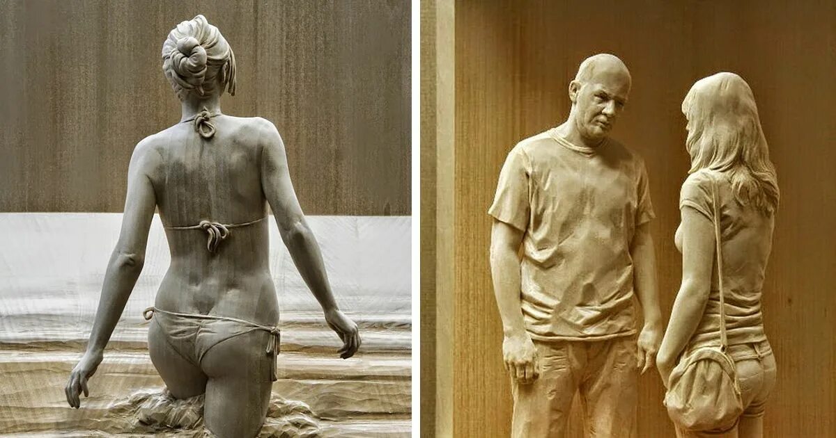 Питер демец скульптуры из дерева фото Pin on Art