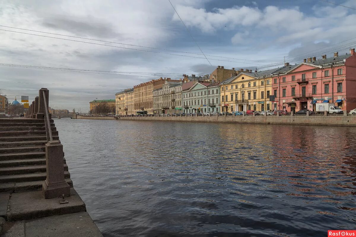 Питер фонтанка фото Фото: Санкт-Петербург, набережная реки Фонтанка.. Фотограф Александр Дроздов. Го