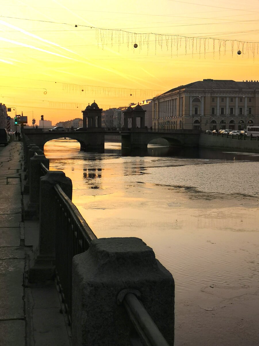 Питер фонтанка фото Мост Ломоносова - Набережная Фонтанки / СПб Игнат Солошенко Дзен