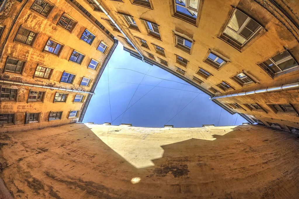 Питер колодцы фото Triangle courtyard / треугольный двор-колодец 2014, Russia. Flickr