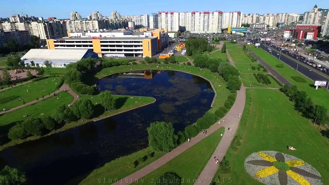 Питер красногвардейский район фото Парк Малиновка в Санкт-Петербурге - YouTube