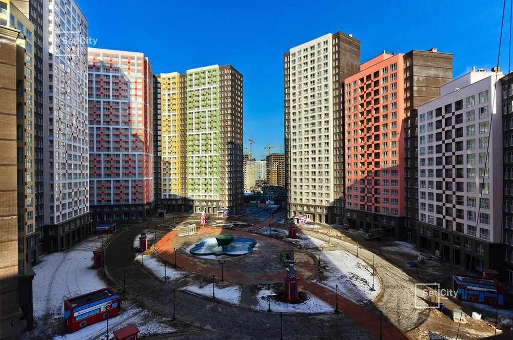 Питер кудрово фото За год в Петербурге и ближних районах Ленобласти продано 5 млн кв. м строящегося