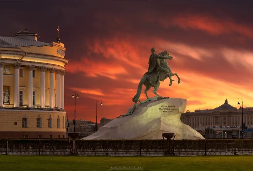 Питер медный всадник фото У Медного всадника. Сенатская площадь, Санкт-Петербург Фото: Dmitriy Anisimov 20