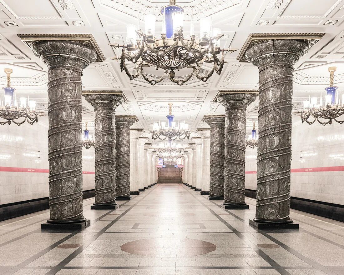 Питер метро автово фото St Petersburg :: Behance