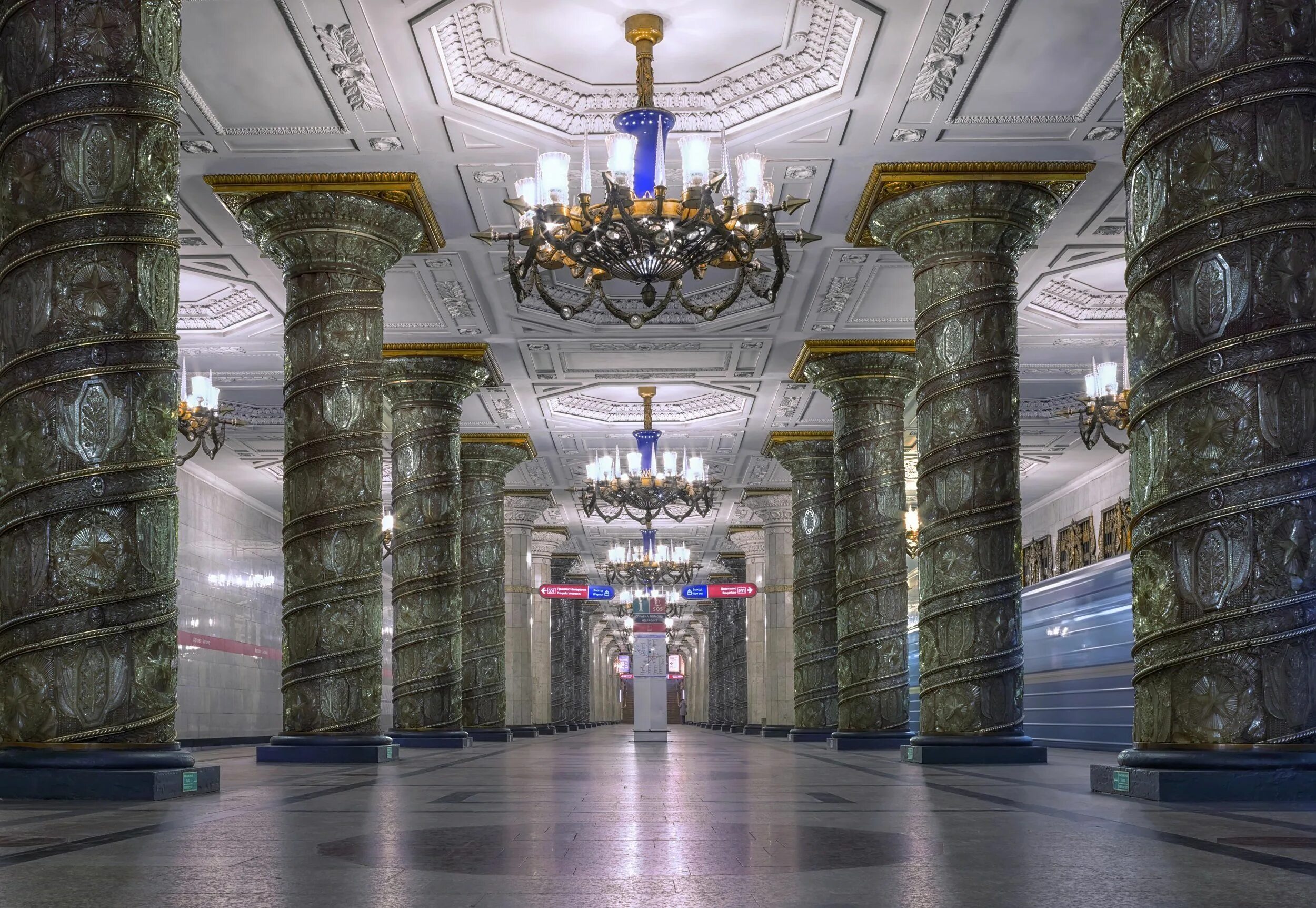 Питер метро автово фото Метро Петербурга. Photographer Tamara Pocrovskaya