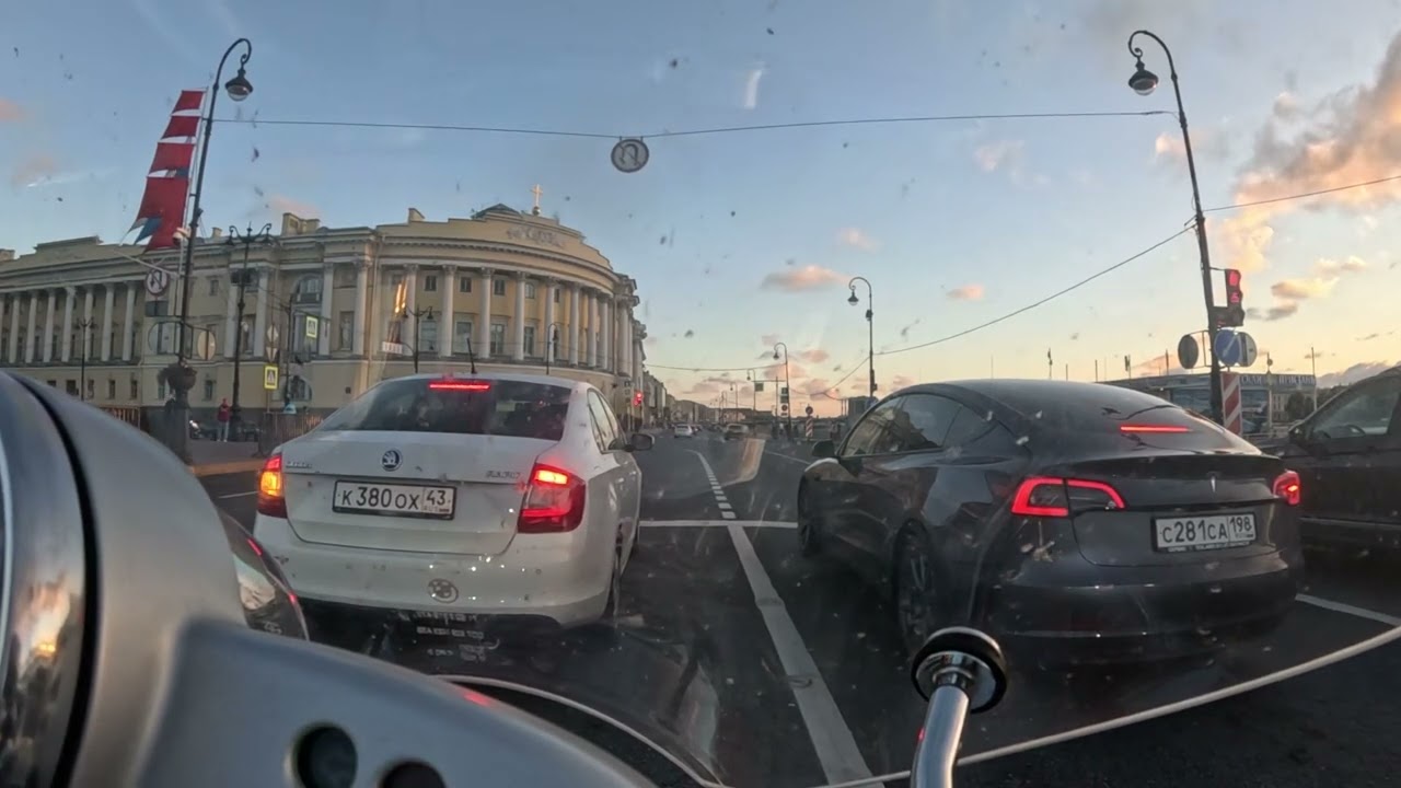 Питер сегодня фото 2024 сейчас Мотопрогулка по Петербургу. Июль 2024 года. Бета-версия "Мухи на стекле". - YouT