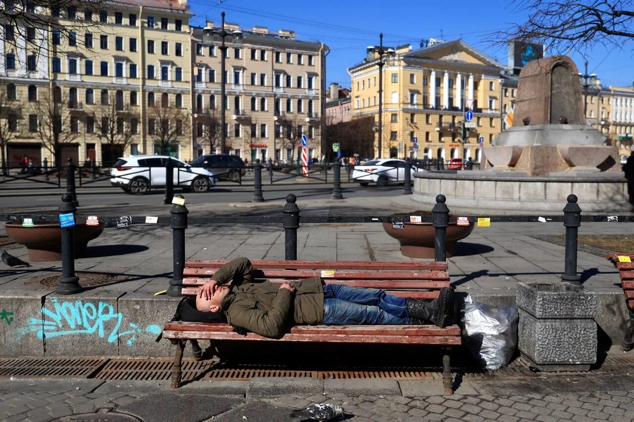 Питер сейчас фото Где можно позагорать в Петербурге - 8 апреля 2023 - ФОНТАНКА.ру