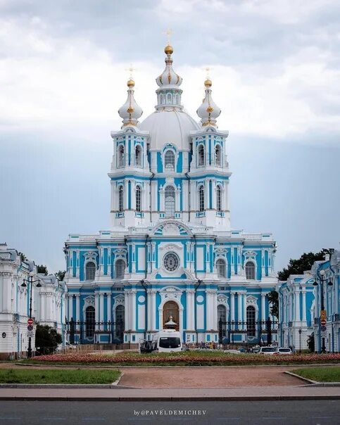 Питер смольный собор фото Смольный собор. Фото: paveldemichev 2022 Санкт-Петербург - это мой город! Питер 