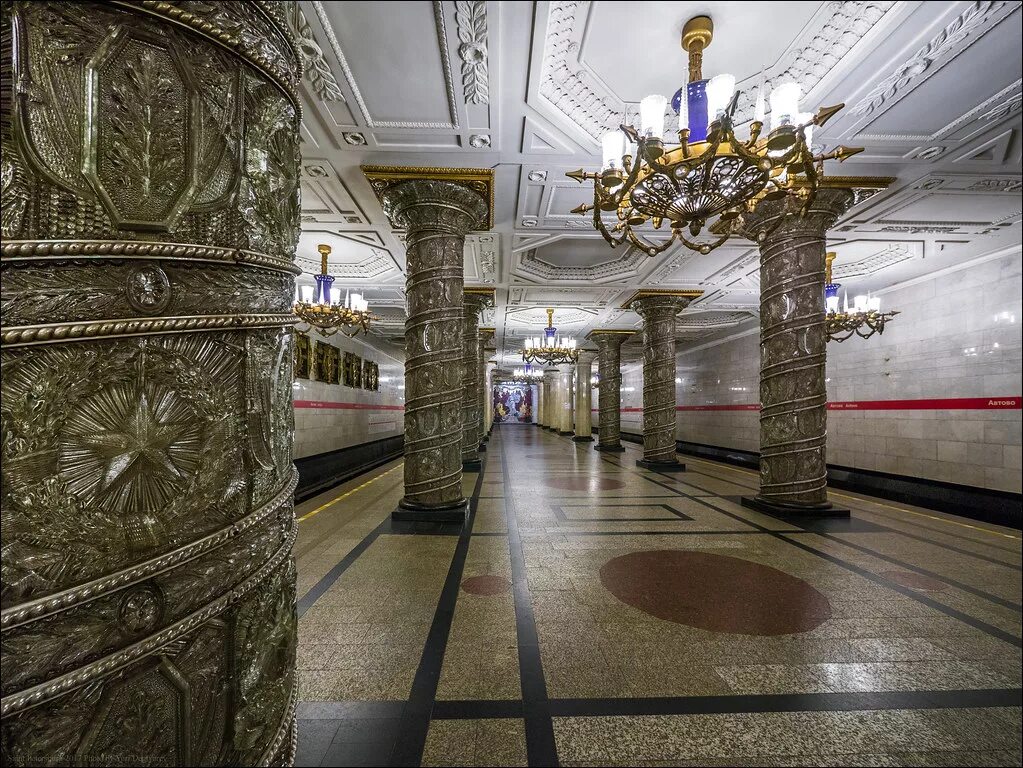 Питер станция автово фото Russia. Saint-Petersburg. Station metro Avtovo. Russia. Sa. Flickr