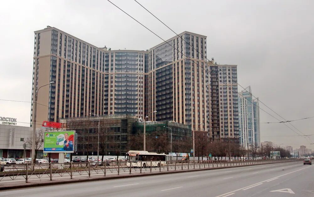 Питер ул типанова 21 фото Автостоянку на улице Типанова застроили 24-этажным жилым домом - Новости строите