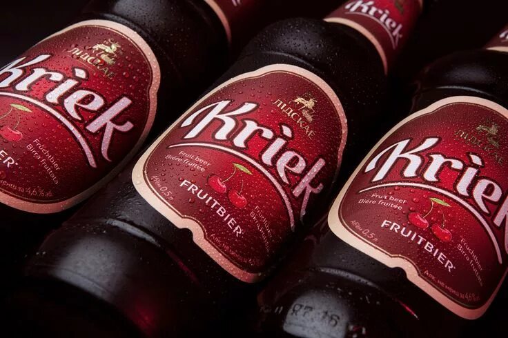 Пиво с вишней фото ААТ "Лідскае піва" and DDH Branding Consultancy presents fresh and delicious Kri
