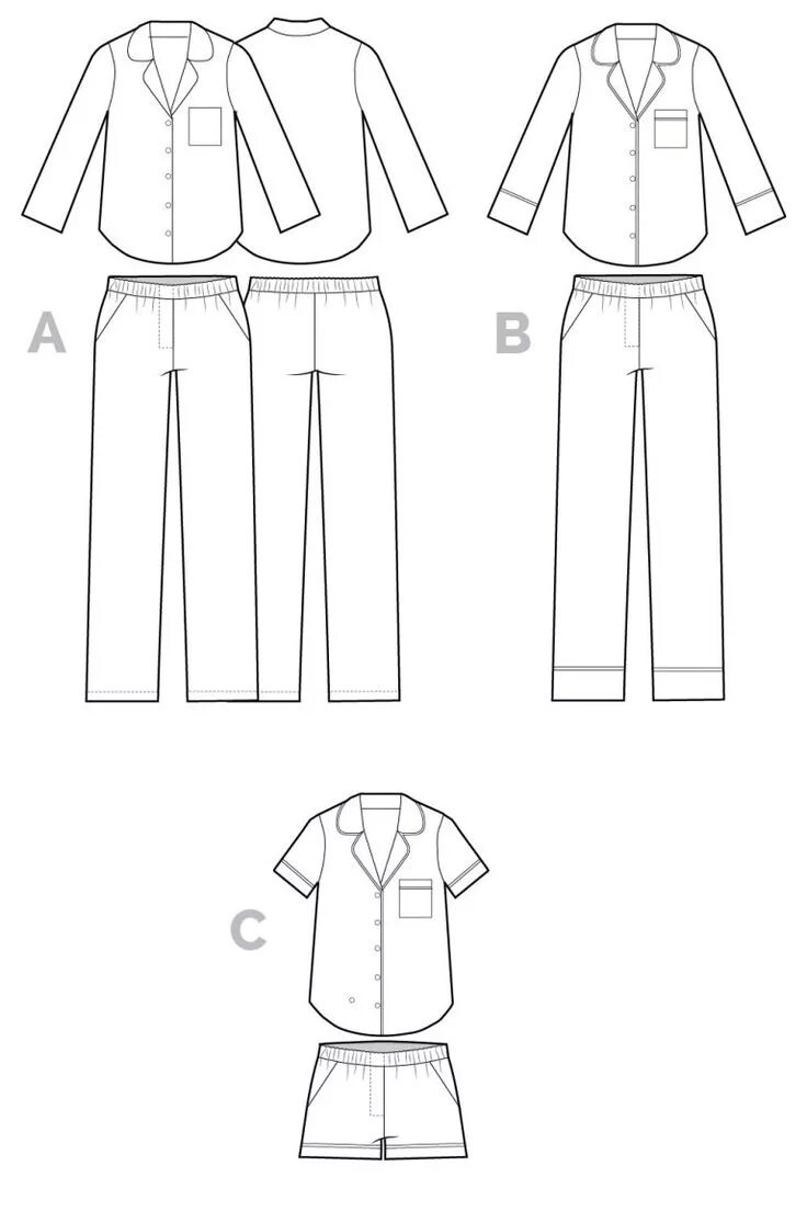Пижама мужская выкройка скачать Je couds ma garde robe 2017 Pajama pattern, Sewing pattern design, Sewing patter