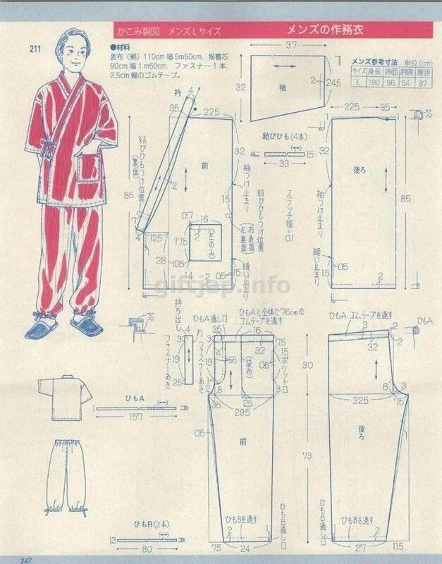 Пижама мужская выкройка скачать Click to close image, click and drag to move. Use arrow keys for next and previo