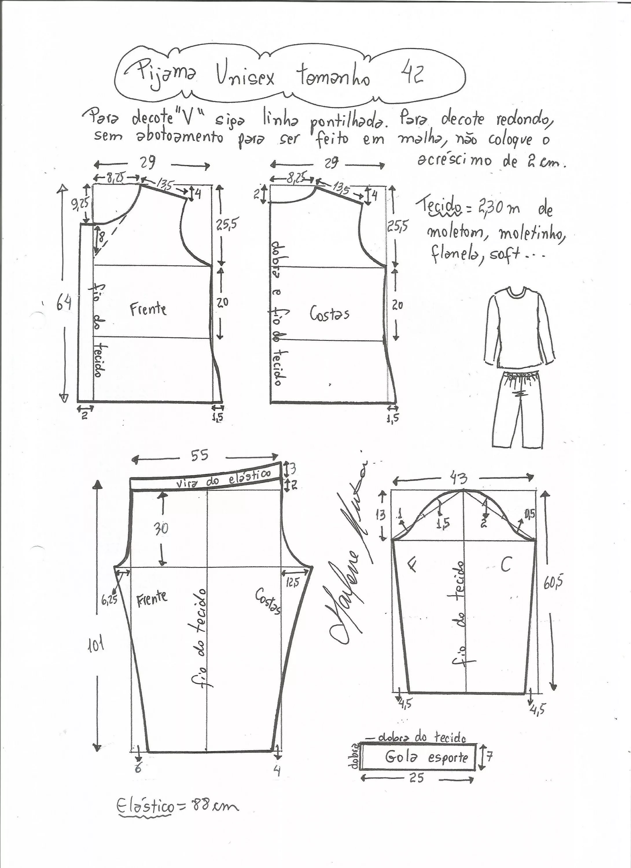Пижама женская сшить своими руками выкройка Patrón de Pijama Unisex PatronesMil T shirt sewing pattern, Pajama pattern, Shir