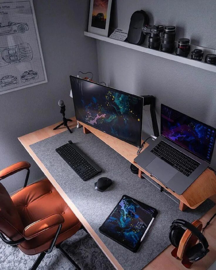 Пк для дизайнера интерьера Super Awesome Workspaces & Setups 21 - Graphic Design Inspiration Case di design
