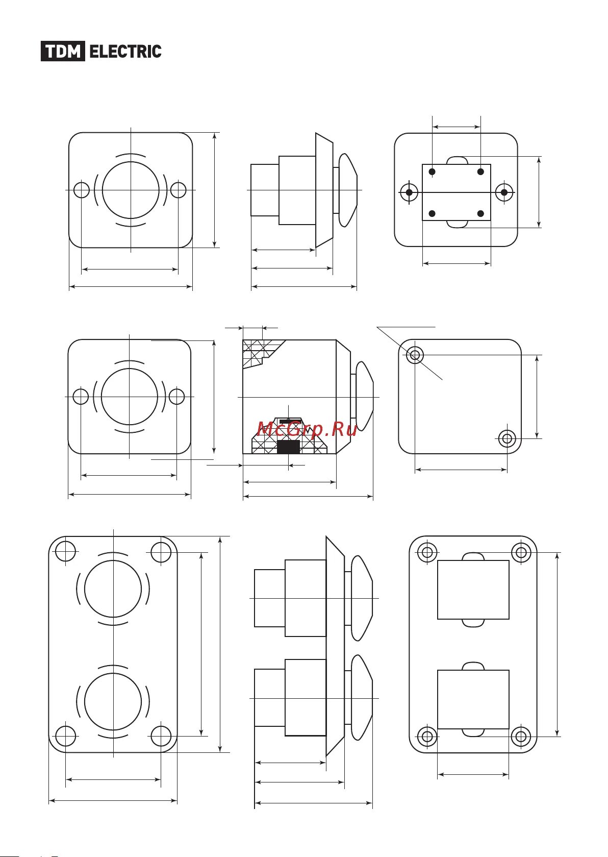 Пке 222 1 у2 схема подключения TDM Electric ПКЕ 122-2 У2 SQ0742-0017 2/9 Tdme ru