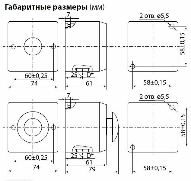 Пке 222 2 схема подключения Пост управления ПКЕ 222-1 У2 10А 660В 1 элемент красн. гриб накладной IP54 Элект