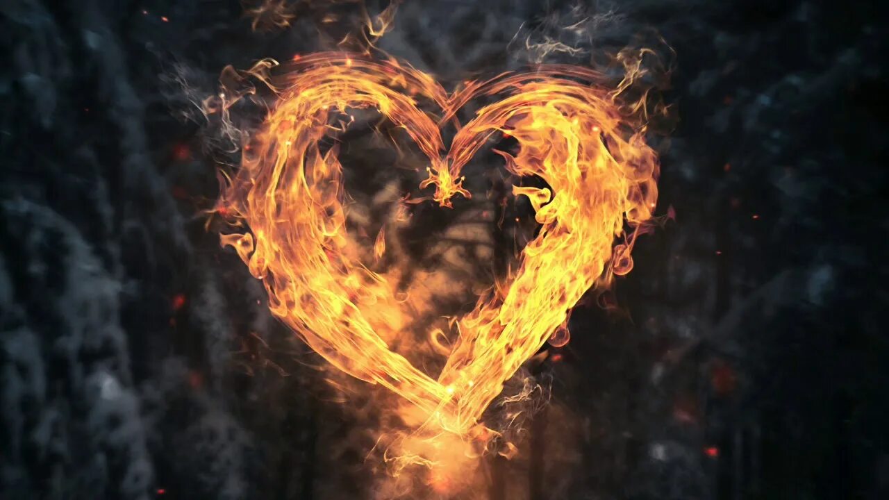 Пламенное сердце фото Illenium & Dabin - Hearts On Fire (feat. Lights) - YouTube