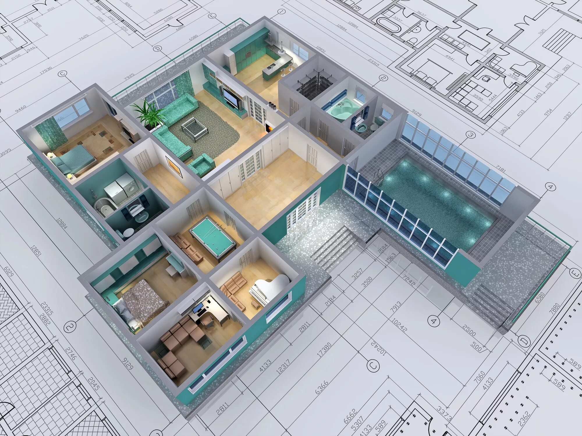 План фото проекта Designblendz Blog - Architecture & Real Estate Resources (22)