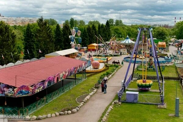 Планета лета фото Планета лета, парк аттракционов в Южно-Приморском парке (СПб), фото KidsReview.r