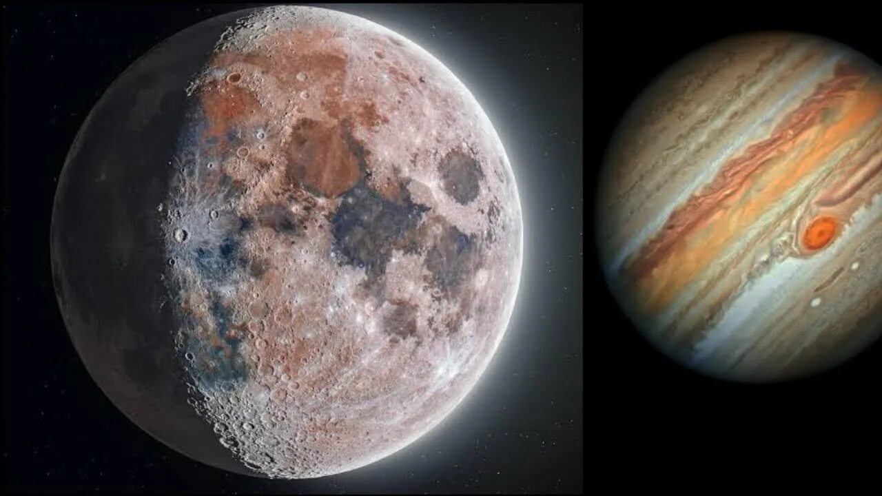 Планета луна фото для детей Moon And Jupiter Conjunction 2022 Nikon Coolpix P1000 - Jupiter And Moon Closed 
