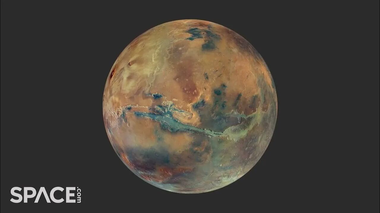 Планета марс фото из космоса Mars in near real-time! Stunning time-lapse and color pic marks European probe's
