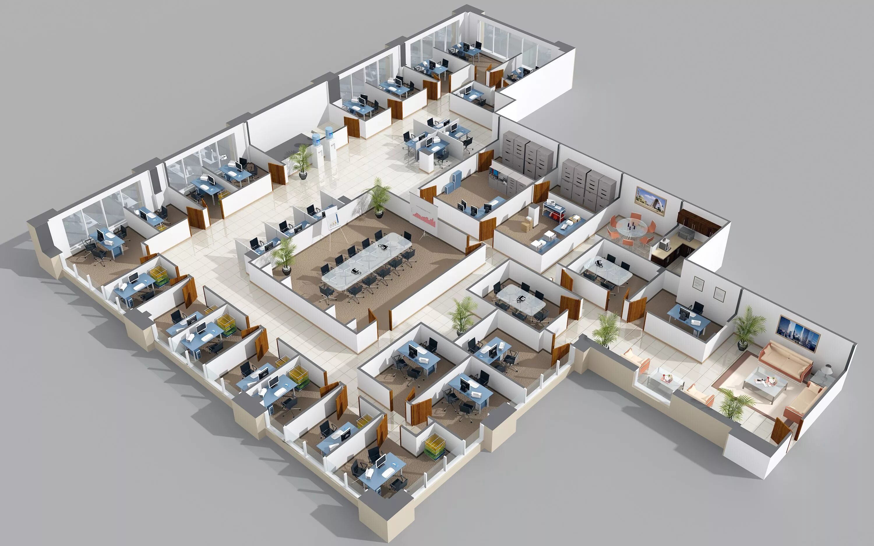Планировка помещений этажа Pin on Architecture and Interiors Office floor plan, Interior design layout, Off