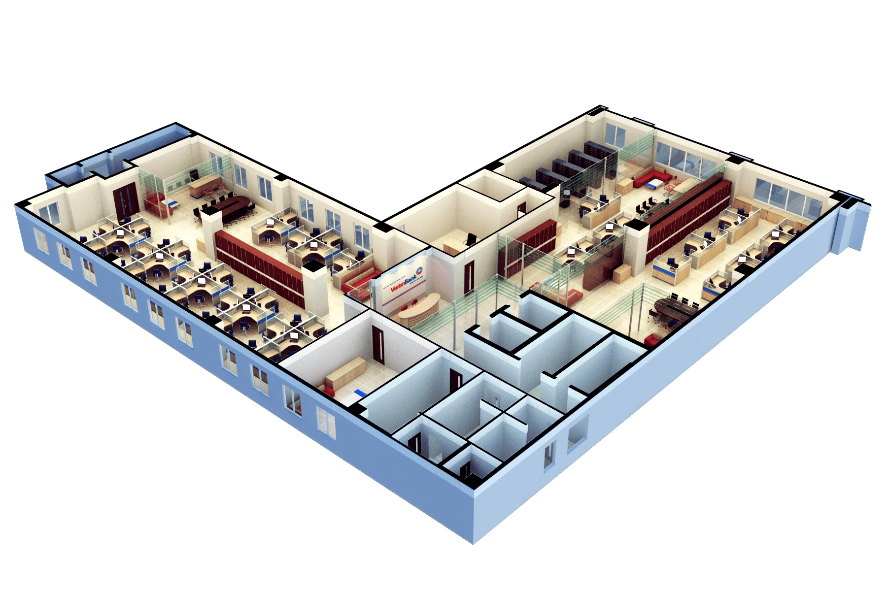 Планировка помещений этажа 6 Pics Floor Plan Design Free And Description Modern office design, Interior des