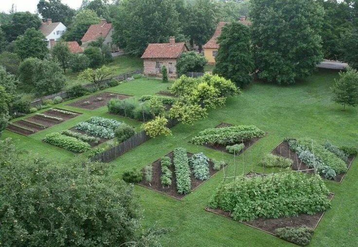 Планировка сада фото English gardens Garden history, Veggie garden, Dream garden