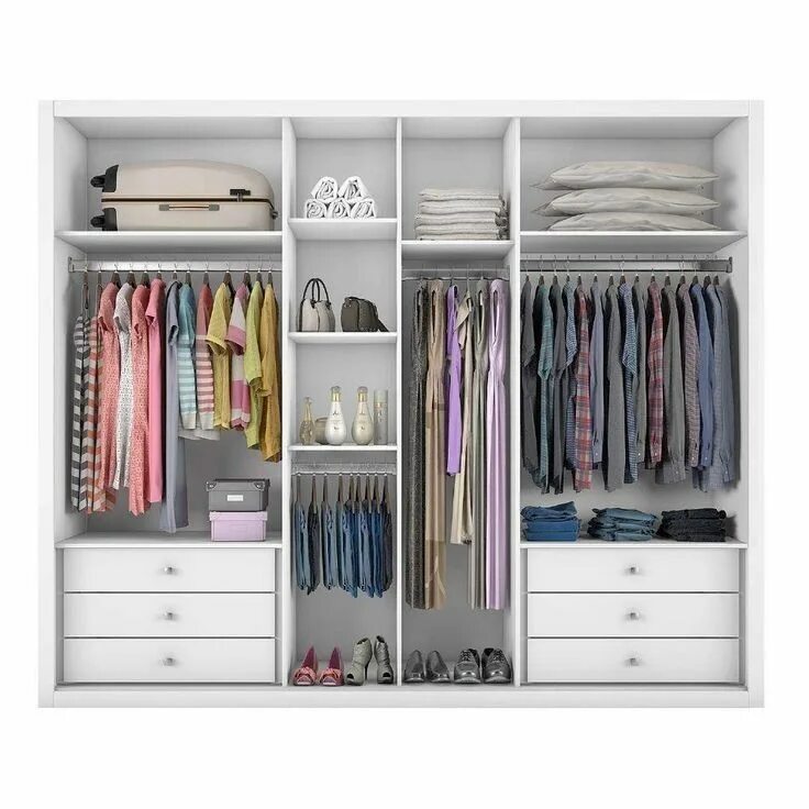 Планировка шкафа для одежды в спальню bedroom wardrobe designe Closet design, Closet designs, Closet layout