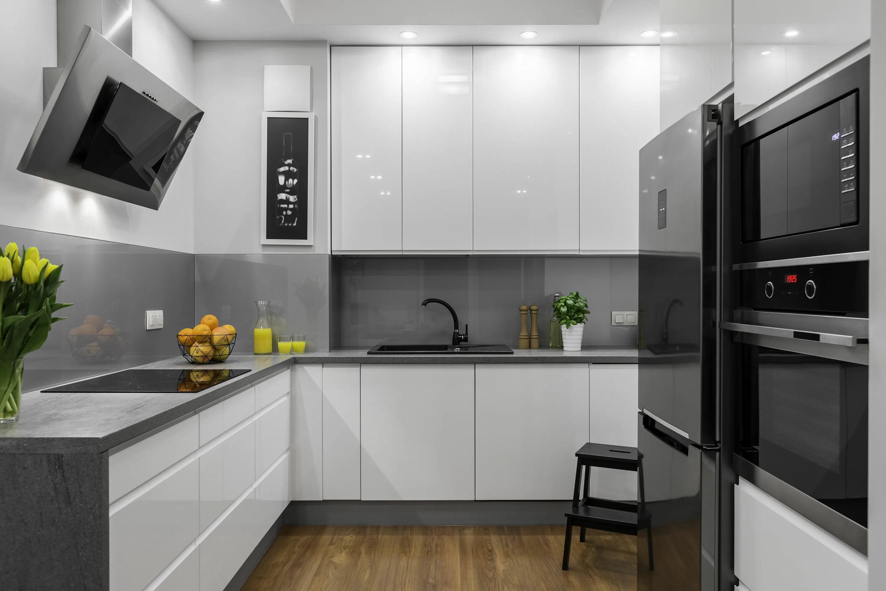Планировка современной кухни фото Acrylic Kitchen Splashbacks, Polymer Splashbacks - Akril Kitchen design trends, 