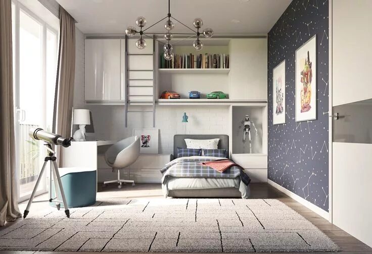 Планировка спальни для мальчика Awesome Kids Rooms Where Fun And Style Merge Kid room decor, Boys room design, S