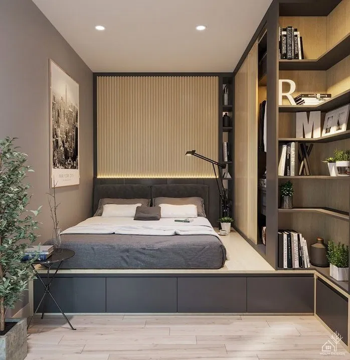 Планировка спальни фото дизайн 116+ modern and minimalist bedroom design ideas 30 terinfo.co Minimalist bedroom