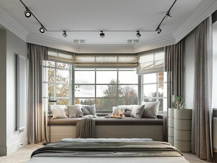 Планировка спальни с эркером https://www.behance.net/gallery/51753717/MOPS-Frappuccino-house Furniture design