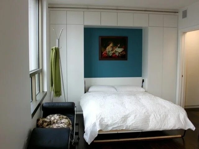 Планировка спальни с кроватью Photo - Google Photos Office/guest bedroom in 2019 Murphy bed, Modern murphy bed