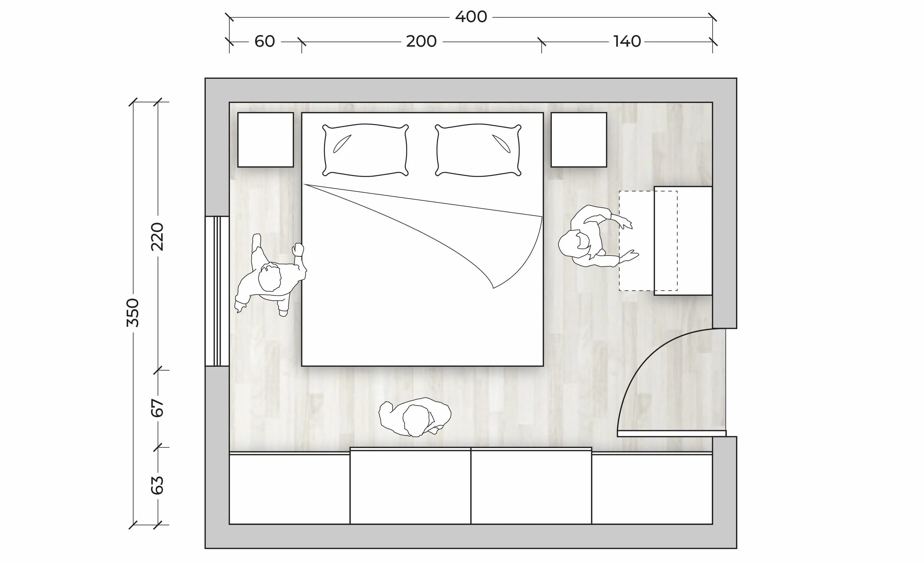 Планировка спальни с туалетом Pin on Idee Camera da Letto