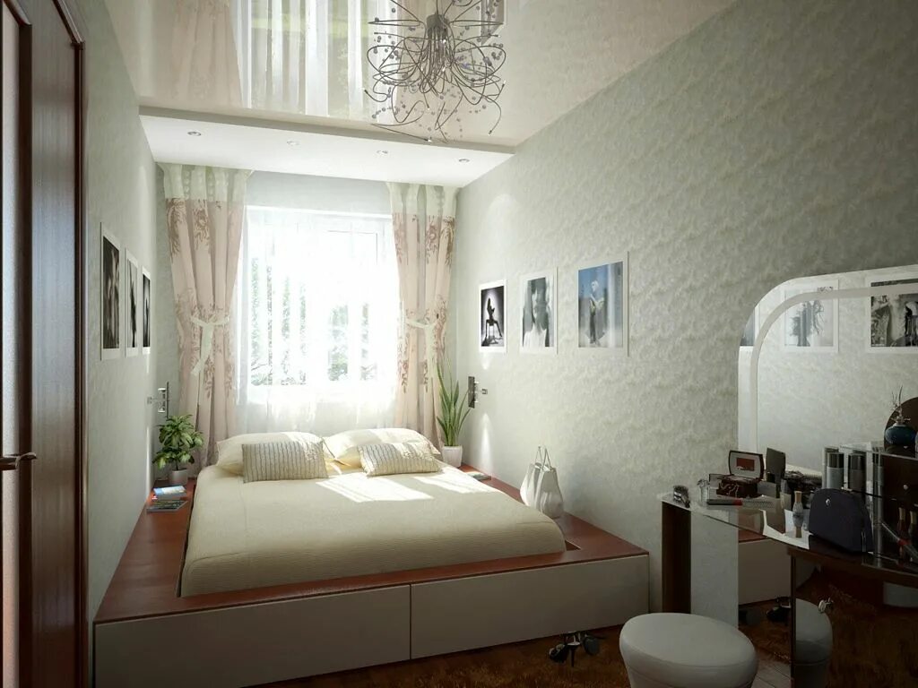 Планировка спальни в хрущевке Картинки СПАЛЬНИ КВАРТИРЫ ХРУЩЕВКА