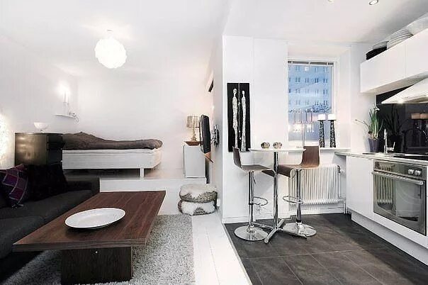 Планировка студии 31 кв м фото Квартира-студия 31 кв.м. Interior Design
