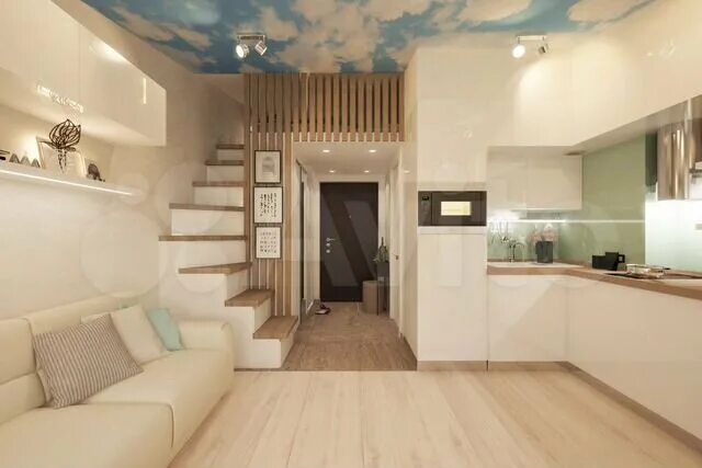 Планировка студий 20 кв м фото Квартира-студия, 29,9 м², 3/3 эт. на продажу в Сочи Купить квартиру Авито