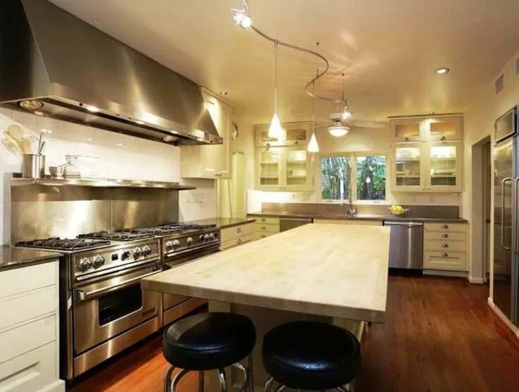 Планировка света на кухне Gallery Amazing Track Lighting Kitchen Pinterest Image Of Designer Track Lightin