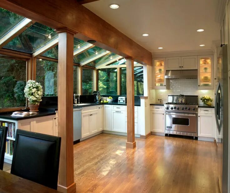 Планировка терраса кухня 51 Gorgeous and inspirational kitchens House design, Conservatory kitchen, House
