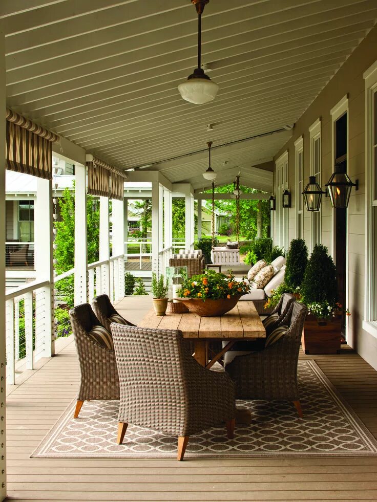 Планировка террасы в частном доме Große Southern Inns und Resorts für Verandasitzplätze - für Inns große Porches #