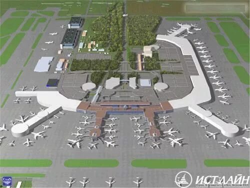 Планировка территории аэропорта DME/SVO/VKO Moscow Area Airports - SkyscraperCity Airport design, Airport, Delhi