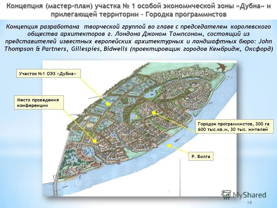 Планировка территории особой экономической зоны Мастер план участка