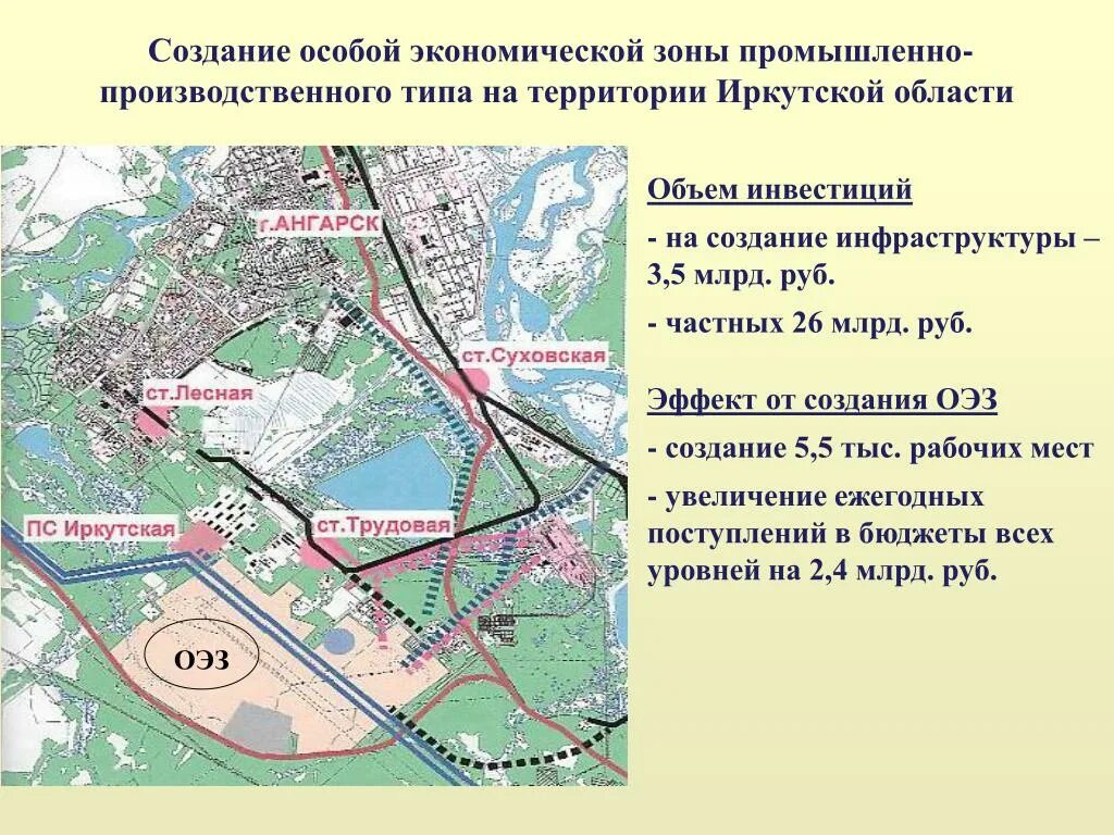 Планировка территории особой экономической зоны Оэз авангард