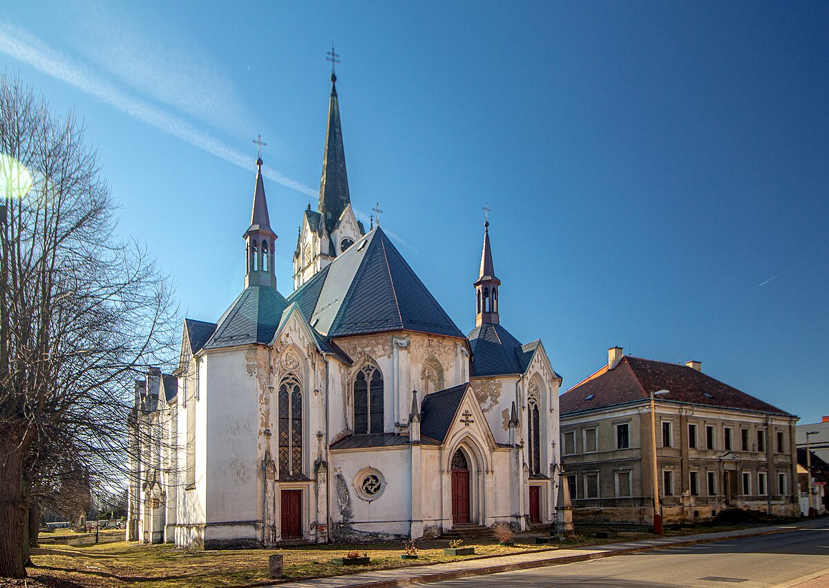 Планировка территории польского костела Soubor:Zákupy kostel 11.jpg - Wikipedie