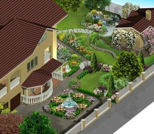 Планировка территории программа Sierra Complete 3D Land Designer